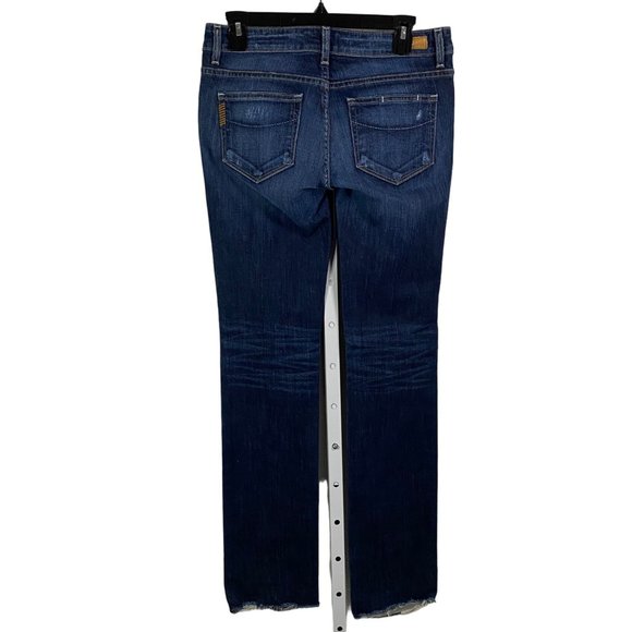 Paige Premium Denim Women’s Jimmy Jimmy Jeans‎ Size 25 Distressed Pants Blue - Picture 4 of 16